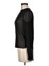 Zara 100% Polyester Black Long Sleeve Top Size M - photo 5