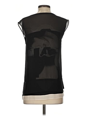 ALLSAINTS Spitalfields Sleeveless Silk Top (view 2)