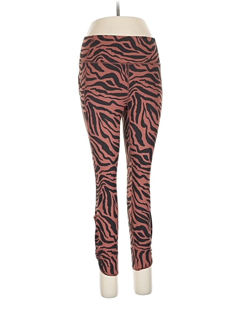 Pre-owned Fabletics Leggings In Brown