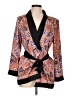 Zara Paisley Multi Color Orange Blazer Size L - photo 1