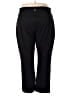 Lands' End Solid Black Active Pants Size 3X - photo 2