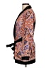 Zara Paisley Multi Color Orange Blazer Size L - photo 5