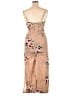 Unbranded Floral Tan Jumpsuit Size XL - photo 2