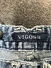 Vigoss Hearts Silver Blue Jeans Size 1 - 2 - photo 7