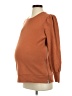 Gap - Maternity Brown Sweatshirt Size Sm Maternity - photo 1