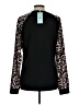 MIHOLL Animal Print Black Long Sleeve Top Size L - photo 2