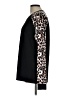 MIHOLL Animal Print Black Long Sleeve Top Size L - photo 5