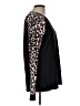 MIHOLL Animal Print Black Long Sleeve Top Size L - photo 4