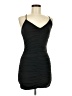 Love Tree Solid Black Cocktail Dress Size M - photo 1