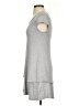 Eric + Lani Solid Gray Casual Dress Size S - photo 5