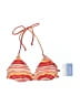 Candie's Stripes Red Swimsuit Top Size M - photo 1