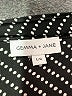 Gemma + Jane 100% Polyester Black Sleeveless Blouse Size L - photo 7
