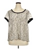 Torrid Silver Short Sleeve Blouse Size 3X Plus (3) - photo 1