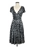 Chadwicks Animal Print Gray Cocktail Dress Size 6 - photo 1
