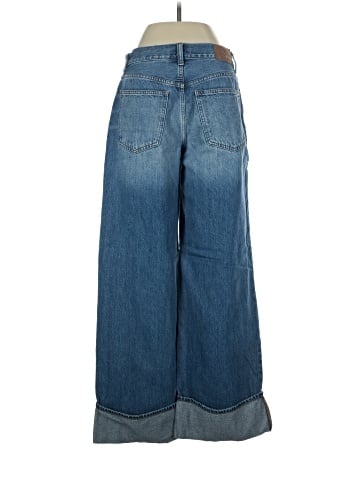 Madewell Superwide-Leg Jeans in Fannin Wash (view 2)