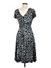 Chadwicks Animal Print Gray Cocktail Dress Size 6 - photo 2