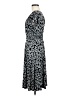 Chadwicks Animal Print Gray Cocktail Dress Size 6 - photo 5