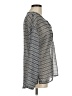 Old Navy Gray Long Sleeve Blouse Size M - photo 4