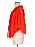Romeo & Juliet Couture 100% Polyester Red Orange 3/4 Sleeve Blouse Size S - photo 5