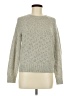 Lucky Brand Metallic Silver Gray Pullover Sweater Size M - photo 1