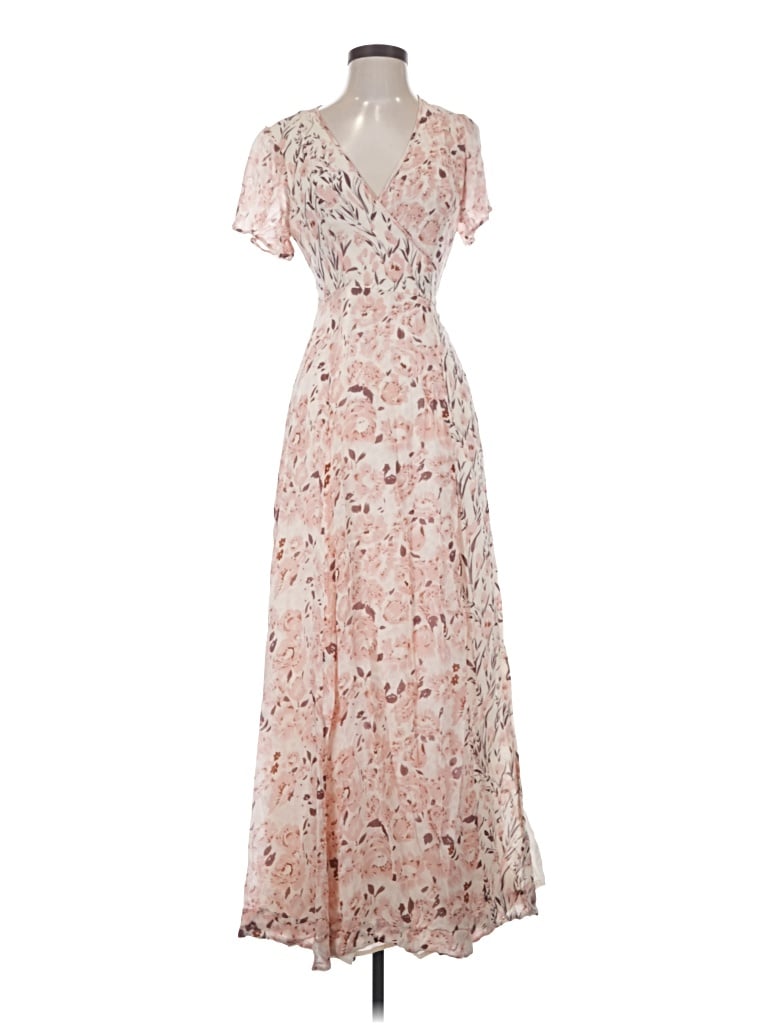 Pre-owned Chan Luu Cocktail Dress In Pink