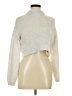 Wallflower 100% Polyester Ivory Turtleneck Sweater Size M - photo 1