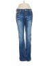 Rhythm In Blues Hearts Blue Jeans Size 10 - photo 1