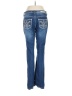Rhythm In Blues Hearts Blue Jeans Size 10 - photo 2