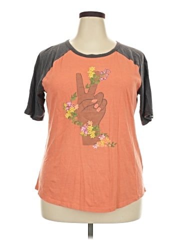 Sonoma Goods for Life 3/4 Sleeve T-Shirt (view 1)