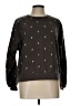 Rylee + Cru Print Black Pullover Sweater Size L - photo 1