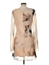 ASOS Design 100% Polyester Graphic Tan Cocktail Dress Size 10 - photo 2