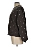 Rylee + Cru Print Black Pullover Sweater Size L - photo 5