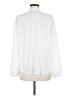 Fortune + Ivy 100% Polyester White Long Sleeve Blouse Size M - photo 2