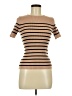 Zesica Tan Short Sleeve Top Size M - photo 1