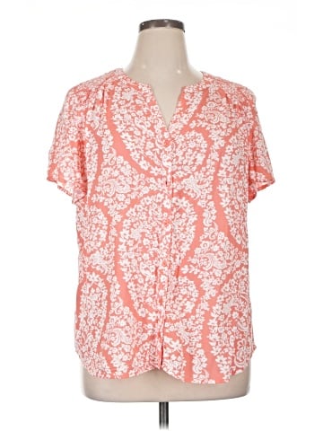 Croft & Barrow Short Sleeve Blouse (view 1)