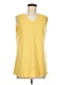 Automet Yellow Sleeveless T-Shirt Size M - photo 1