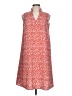 Unbranded 100% Polyester Print Red Casual Dress Size L - photo 1