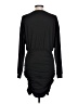 Shein Solid Black Casual Dress Size L - photo 2