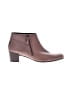 Ecco 100% Leather Burgundy Ankle Boots Size EU 42 - photo 1