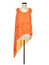 BCBGMAXAZRIA Orange Sleeveless Blouse Size M - photo 1