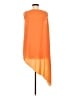 BCBGMAXAZRIA Orange Sleeveless Blouse Size M - photo 2
