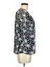 Roz & Ali 100% Polyester Blue Short Sleeve Blouse Size M (estimated) - photo 4
