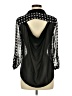 Iz Byer 100% Polyester Polka Dots Black 3/4 Sleeve Blouse Size M - photo 2