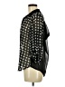 Iz Byer 100% Polyester Polka Dots Black 3/4 Sleeve Blouse Size M - photo 5