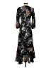 Cinq à Sept 100% Polyester Paisley Black Cocktail Dress Size 2 - photo 2