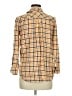 J.Crew 100% Cotton Plaid Yellow Long Sleeve Button-Down Shirt Size 6 (petite) - photo 2