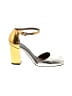 MARNI Color Block Gold Heels Size EU (IT) 38 1/2 / US 8 1/2 - photo 1