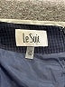 Le Suit 100% Polyester Solid Blue Formal Skirt Size 14 - photo 4