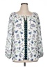 Max Studio 100% Polyester White 3/4 Sleeve Blouse Size XL - photo 1