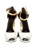 MARNI Color Block Gold Heels Size EU (IT) 38 1/2 / US 8 1/2 - photo 2